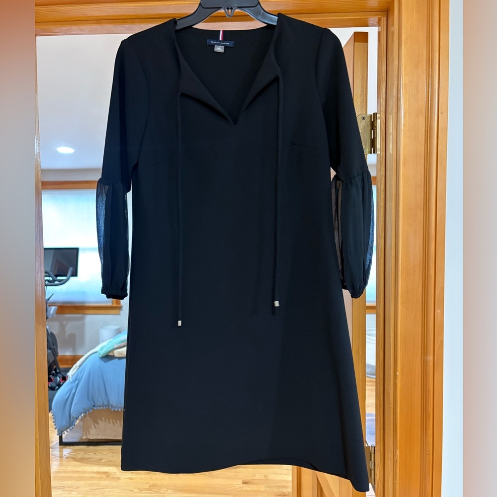 Tommy Hilfiger Black Dress size 8 Petite